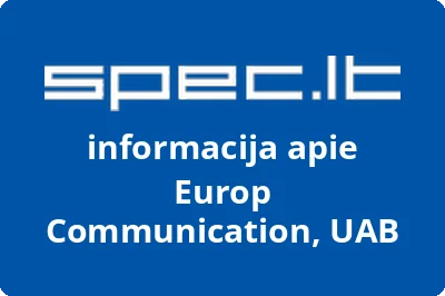 EUROP COMMUNICATION, UAB