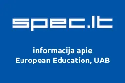 European Education, UAB | spec.lt