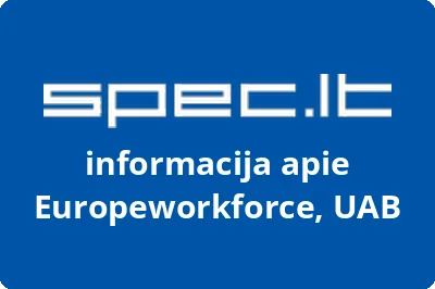 Europeworkforce, UAB | spec.lt