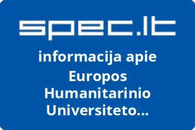 Europos Humanitarinio Universiteto darbuotojų profesinė sąjunga EHUnion