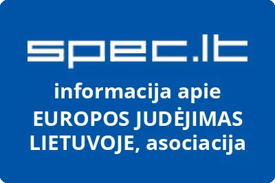 Asociacija Europos judėjimas Lietuvoje