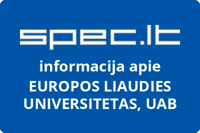EUROPOS LIAUDIES UNIVERSITETAS, UAB
