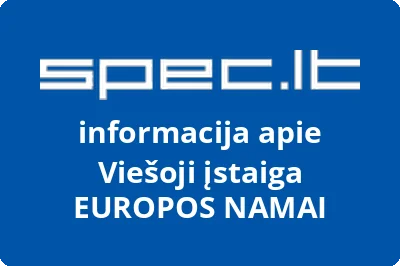 EUROPOS NAMAI, VŠĮ