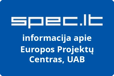 Europos Projektų Centras, UAB