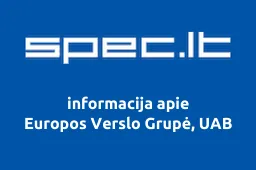 Europos Verslo Grupė, UAB