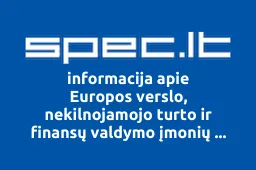 Europos verslo, nekilnojamojo turto ir finansų valdymo įmonių asociacija LITIVA | spec.lt