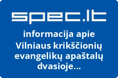 Vilniaus krikščionių evangelikų apaštalų dvasioje bendruomenė