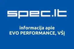 EVO PERFORMANCE, VŠĮ | spec.lt