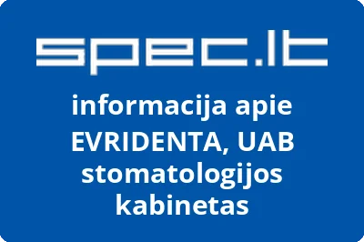 EVRIDENTA, UAB