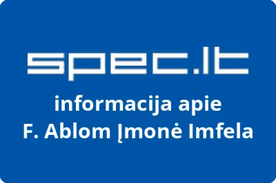 F. Ablom Įmonė Imfela