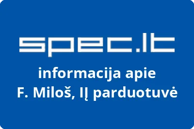 F. Miloš, IĮ parduotuvė