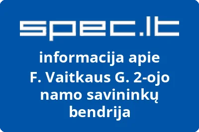 F. Vaitkaus g. 2ojo namo savininkų bendrija