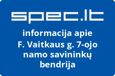 F. Vaitkaus g. 7ojo namo savininkų bendrija