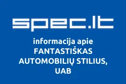 FANTASTIŠKAS AUTOMOBILIŲ STILIUS, UAB