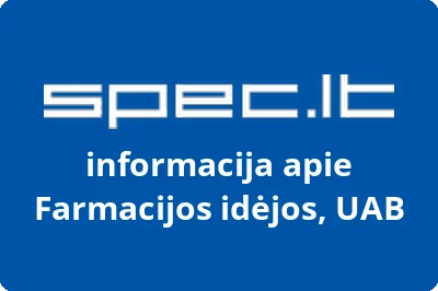 Farmacijos idėjos, UAB