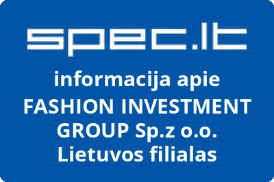 BRANDINC JEWELLERY Sp. z o.o. Lietuvos filialas