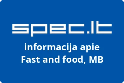 Fast and food, MB | spec.lt