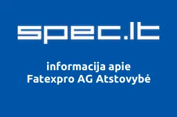 Fatexpro AG Atstovybė | spec.lt