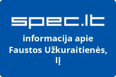 Faustos Užkuraitienės, IĮ