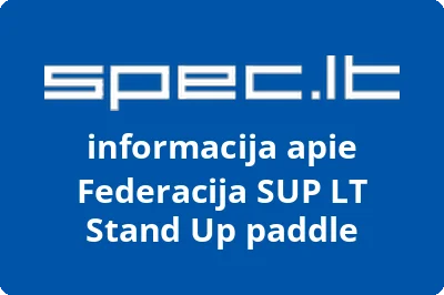 Federacija SUP LT Stand Up paddle