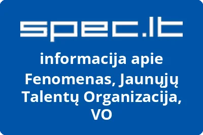 Jaunųjų talentų organizacija Fenomen