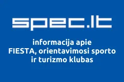 FIESTA, orientavimosi sporto ir turizmo klubas | spec.lt
