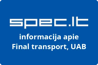 Final transport, UAB