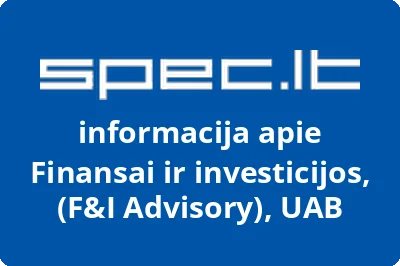 Finansai ir investicijos, UAB