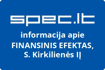 FINANSINIS EFEKTAS, UAB