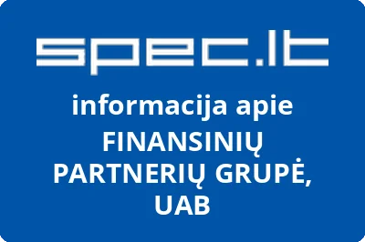 FINANSINIŲ PARTNERIŲ GRUPĖ, UAB