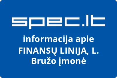 FINANSŲ LINIJA, L. Bružo įmonė