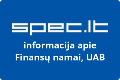 Finansų namai, UAB | spec.lt