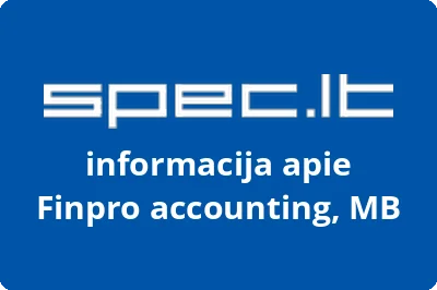 Finpro accounting, MB
