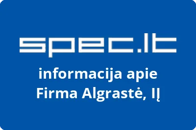 Firma Algrastė, IĮ