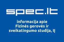 Fizinės gerovės ir sveikatingumo studija, IĮ | spec.lt