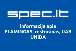 FLAMINGAS, restoranas, UAB UNIDA | spec.lt