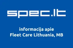 Fleet Care Lithuania, MB | spec.lt