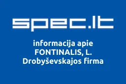 FONTINALIS, L. Drobyševskajos firma | spec.lt