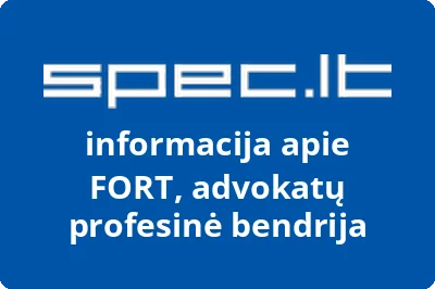 Advokatų profesinė bendrija FORT
