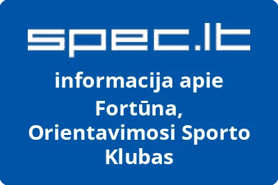 Orientavimosi sporto klubas FORTŪNA