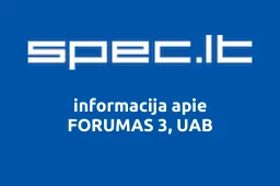 FORUMAS 3, UAB iliustracija