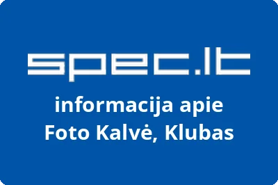 Klubas Foto kalvė