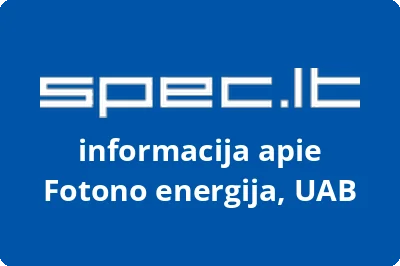 Fotono energija, UAB