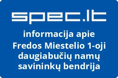 Fredos Miestelio 1-oji daugiabučių namų savininkų bendrija