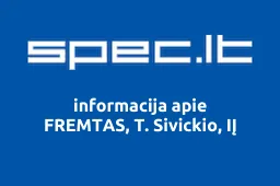 FREMTAS, T. Sivickio, IĮ | spec.lt