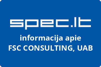 FSC CONSULTING, UAB | spec.lt