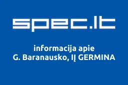 G. Baranausko, IĮ GERMINA | spec.lt