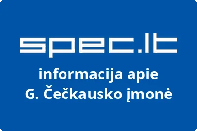 G. Čečkausko įmonė