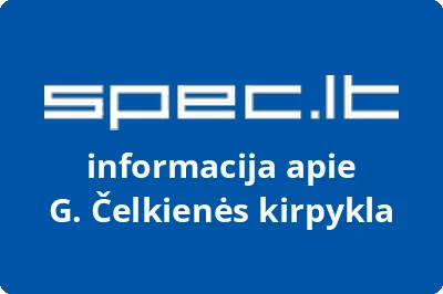 G. Čelkienės kirpykla