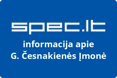 G. Česnakienės Įmonė